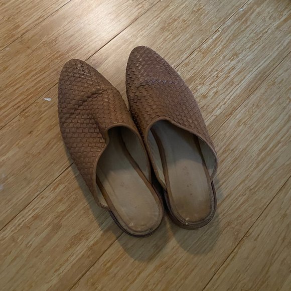 Nisolo Shoes - Nisolo Ama Woven Mule Size 9